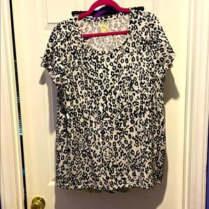 Lilly Pulitzer Etta Scoop Neck 2XL “Coconut Let’s Pawty “ NWOT